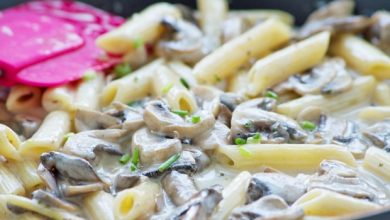 Photo of Nudeln mit champignonsosse