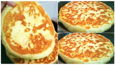 Photo of Mit Käse gefüllte Langos – kein Hefeteig, in nur 10 Min fertig