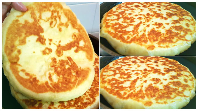 Photo of Mit Käse gefüllte Langos – kein Hefeteig, in nur 10 Min fertig