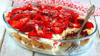 Photo of Schmeckt wie verrückt, Erdbeer Tiramisu !