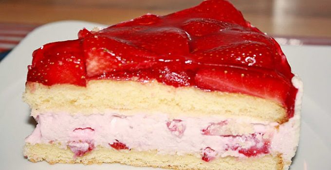 Photo of Erdbeertorte (man kann diese Torte natürlich auch mit anderen Beeren hergestellt werden)