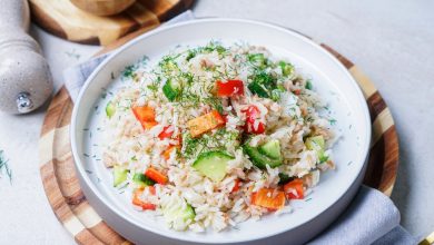 Photo of Thunfischsalat mit reis