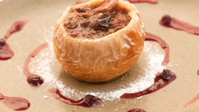 Photo of Bratäpfel mit nussfülle