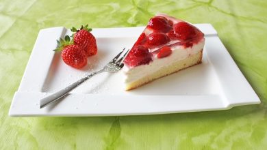 Photo of Topfentorte mit erdbeeren