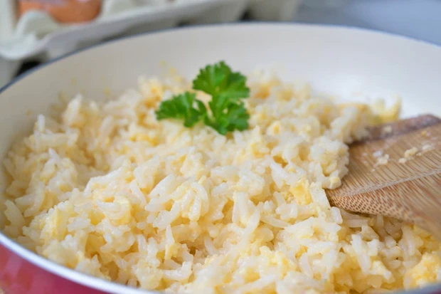 Photo of Reis mit ei