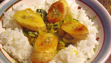 Photo of Pikante Bananen – Porree – Pfanne