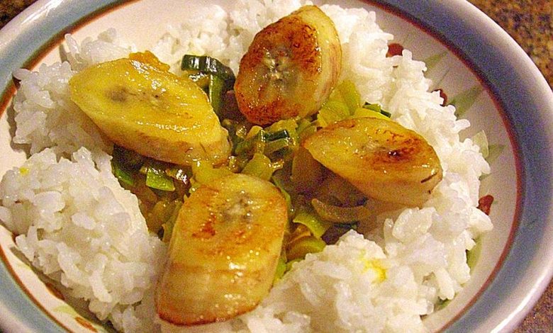 Photo of Pikante Bananen – Porree – Pfanne