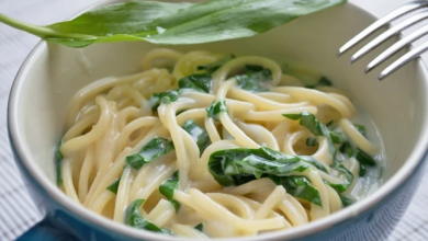 Photo of Bärlauch-nudeln