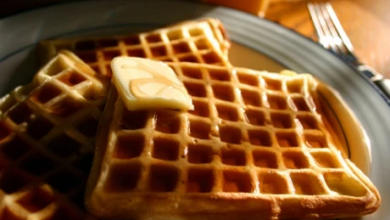 Photo of Knusprige joghurt waffeln