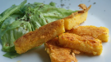 Photo of Pikante polentaschnitten