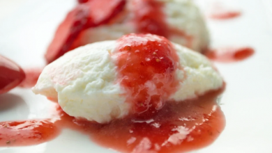 Photo of Süsse topfen-joghurt-nockerl