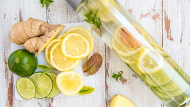 Photo of Detox zitrone limette ingwer drink