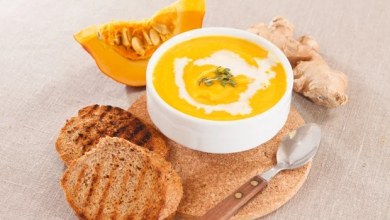 Photo of Kürbissuppe mit ingwer