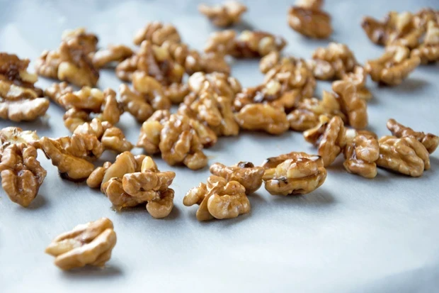 Photo of Karamellisierte walnüsse