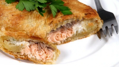 Photo of Lachs in blätterteig