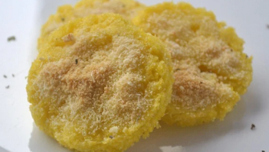 Photo of Polentataler mit parmesan