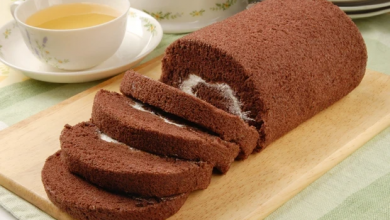 Photo of Schokolade-biskuitrolle