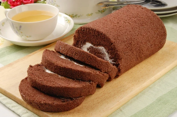 Photo of Schokolade-biskuitrolle