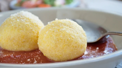 Photo of Maisgriessknödel