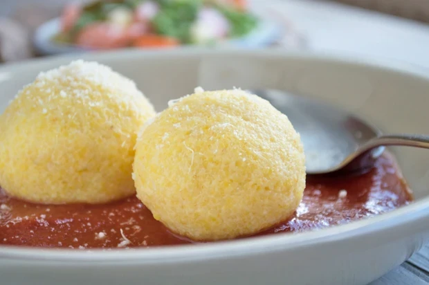 Photo of Maisgriessknödel