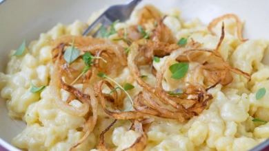 Photo of Käsespätzle mit röstzwiebeln