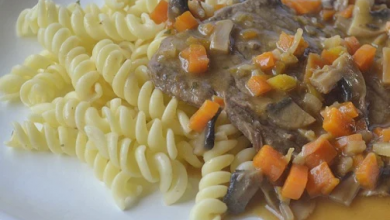 Photo of Zarte saftschnitzel mit nudel