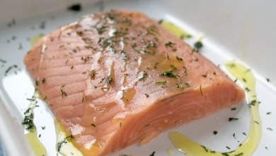 Photo of Lachsfilet aus dem backofen