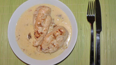 Photo of Zwiebel-obers-hähnchen