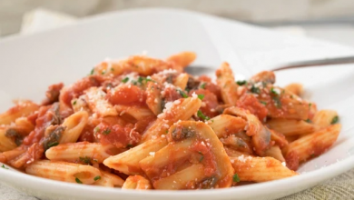 Photo of Champignon-tomaten-sauce mit penne