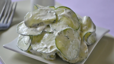 Photo of Rahmgurkensalat