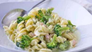 Photo of Nudeln mit brokkoli und zucchini