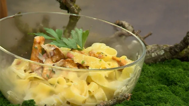 Photo of Pasta mit eierschwammerl