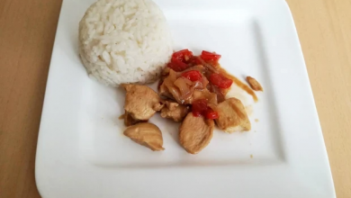 Photo of Köstliches huhn in sojasauce mit reis