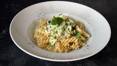 Photo of Nudeln in brokkoli-käse-sosse