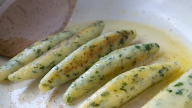 Photo of Bärlauch schupfnudeln