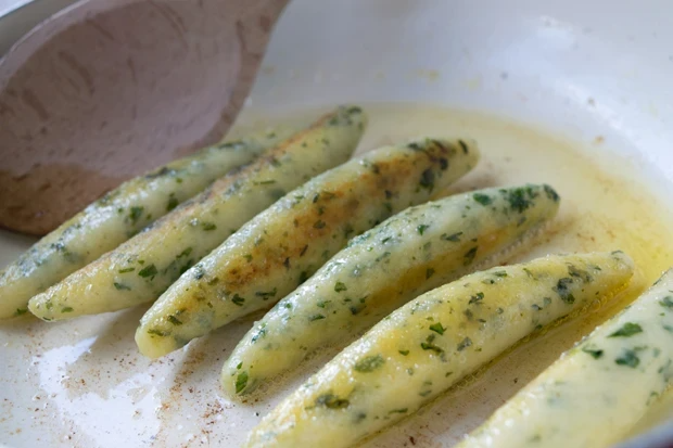 Photo of Bärlauch schupfnudeln