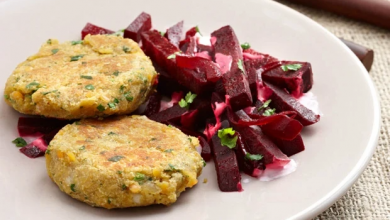 Photo of Shantis linsenlaibchen auf rote rüben gemüse