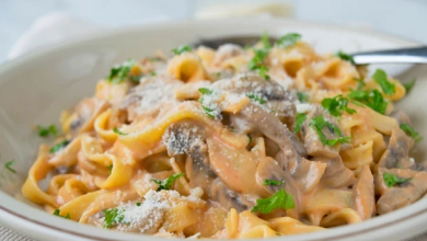 Photo of Tagliatelle ai funghi