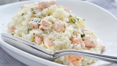 Photo of Lachsrisotto