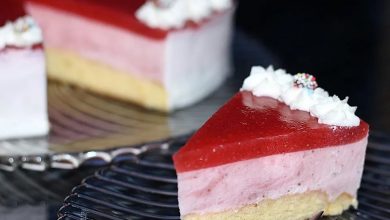 Photo of Erdbeerkuchen “Rosa Wolke”