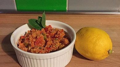 Photo of Pikanter Quinoasalat mit Tomate