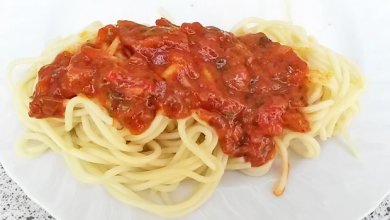 Photo of Italienische tomatensauce mit spaghetti