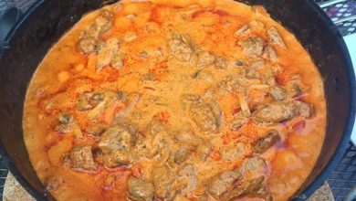 Photo of Gyros in Metaxa aus dem Dutch Oven