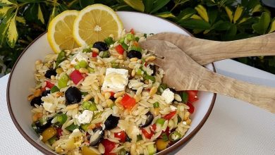 Photo of Griechischer Kritharaki-Salat