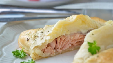 Photo of Lachsfilet im blätterteig