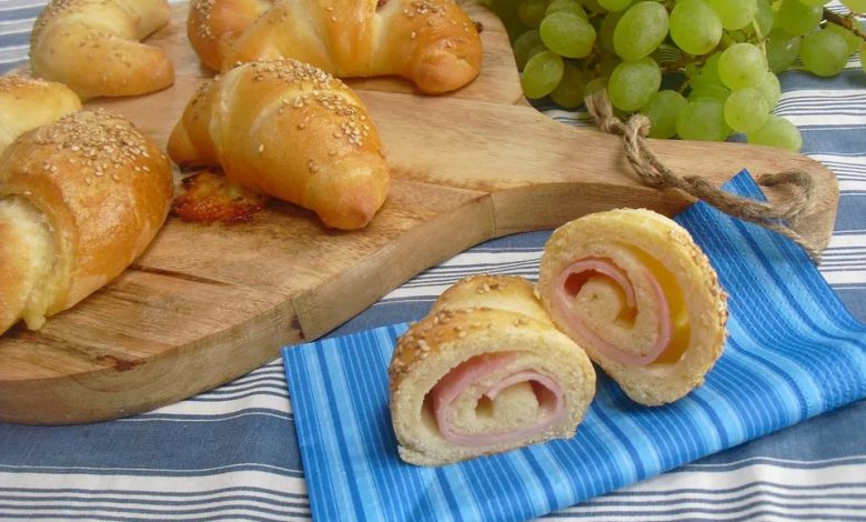 Photo of Käse – Schinken – Hörnchen