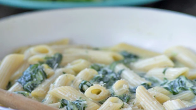 Photo of Penne mit spinatsauce