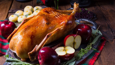 Photo of Gefüllte gans mit kräutern