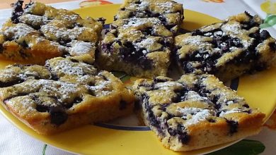 Photo of Heidelbeer-Rahmschnitten