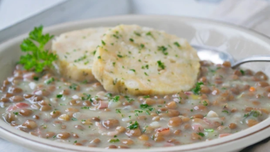 Photo of Linsen mit speck